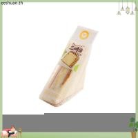 ราคา กล่องเค้กใส กล่องใส่ ถุงบรรจุภัณฑ์แซนวิช, ถุงใสแบบใช้แล้วทิ้งที่ฉีกขาดง่าย, กล่องบรรจุเค้กหน้าต่างสามเหลี่ยม, กล่องแซนวิช (57061273109)