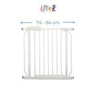 ราคา Safety Gate กว้าง74-86cm ประตูกั้นบันได ที่กั้นเด็ก ที่กั้นบันได ที่กั้นประตู เหล็กกั้นบันได (3164549439)