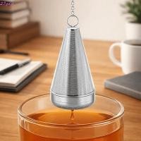 ราคา YOLO ที่กรองชา,พร้อมตะขอโซ่และถาด Fine ตาข่ายกรวยชา Infuser, แบบพกพาหลวม Leaf Rust-proof 304 สแตนเลสเครื่องเทศกรองทําอาหาร (53859459154)