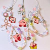 ราคา 8 บท kirby ชิ้นทําด้วยมือลูกปัดพวงกุญแจ keyring โทรศัพท์ charm สายคล้องโทรศัพท์ unisex ความงามน่ารักเกาหลี ins (50960457147)