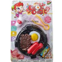 ราคา Cook Cook ชุดเซตสเต๊กกะทะร้อน พร้อมเครื่องดื่มและที่คีบ ประเภทกะทะร้อน เหมาะให้คุณหนูๆเล่นขายของ (18779641740)