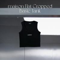 ราคา ส่งต่อมือสอง เสื้อกล้ามครอป ปักโลโก้ maison (43363585634)