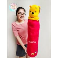 ราคา หมอนข้างตุ๊กตาหมีพูห์ Pooh ลิขสิทธิ์แท้ ขนาด 25นิ้ว หมีพู Winnie the Pooh งาน Disney ตุ๊กตาหมีพูห์และผองเพื่อน งานป้าย (11562127112)