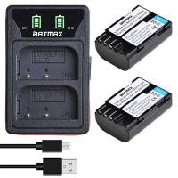 ราคา Batmax 9 D-LI90 DLI90 D Li90 Battery+LED Dual Charger with Type C PortFor PENTAX K-7 K-7D K-5 645 (28408925960)