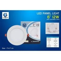 ราคา Iwachi โคมไฟ พาเนล แอลอีดี ดาวไลท์กลม 6นิ้ว 12 w (1492698560)