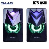 ราคา ลำโพงคอมพิวเตอร์ SAAG รุ่น D75 ASHI USB 2.0 (21181607315)
