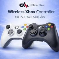 ราคา Xbox 360 Wireless Controller Gamepad Gaming Controller จอยสติ๊กไร้สาย Joypad พร้อม Dongle สําหรับ Xbox Pc P3 (58009658800)