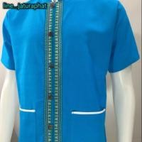 ราคา R-เสื้อผ้าฝ้ายชาย-สีฟ้า ,เสื้อผ้าลดราคา (1697937249)