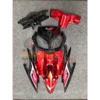 ราคา ชุดสี Honda Click110i คลิก110i สีดำแดง งานเทียม ทำสีระบบ 2K (13185160952)