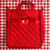 ราคา ❤️กระเป๋าถือไนลอนสีแดงของ Stile Benetton✌️ของมือสองน้าา (26780869599)
