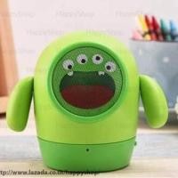 ราคา ลำโพงบลูทูธ Wireless Speaker Bluetooth ไร้สาย ลายการ์ตูน ปีศาจเขียวหลายตา มินิ สเตอริโอ ขนาดพกพา (19901859007)