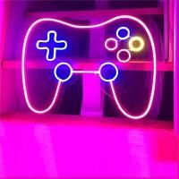 ราคา +Pa ไฟจำลองเครื่องเกม Spot LED แบ็คเพลนปาร์ตี้ไฟนีออนห้อ (28554485581)