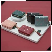 ราคา กระเป๋าสตางค์ประดับพู่ขนาดเล็กมีซิปกระเป๋าใส่เหรียญหนัง PU กระเป๋าสตางค์แบบถือสำหรับผู้หญิง (51611702082)