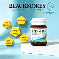 ราคา Blackmores Odourless Fish Oil Mini Caps ไร้กลิ่นคาว แบล็คมอร์ส น้ำมันปลา บำรุงหัวใจ สมอง สายตา 30 แคปซูล (40331277101)
