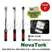 ราคา CM53000 ประแจปอนด์รุ่นด้ามยางSQ.DR.1" 600-3000NM.400-2000 Lb.ft*1250 mm "NOVATORK" Technology of USA (6456304375)
