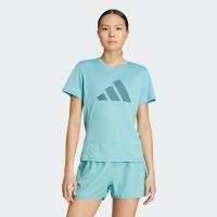 ราคา adidas วิ่ง เสื้อยืด Run It ผู้หญิง สีเทอร์คอยส์ JM5758 (28835322707)