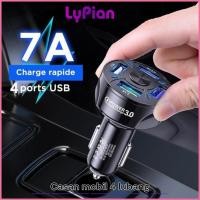 ราคา Quick Charge 4 USB FAST CHARGING Car Case - 4 Hole Car Case 7A FAST CHARGING (25732826450)