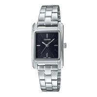 ราคา Casio Standard นาฬิกาข้อมือผู้หญิง สายสแตนเลส รุ่น LTP-E165D,LTP-E165D-1A ( CMG ) - สีเงิน (7017837376)