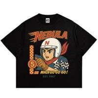 ราคา เสื้อยืด Metaphor Mach Go Go Go Boxy Fit สีดํา (52011203606)