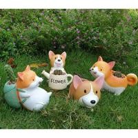 ราคา พร้อมส่ง กระถางต้นไม้ กระถางแคคตัส น้องคอร์กี้น่ารักคิ้วท์ๆ กระถางเรซิ่น (3932933760)