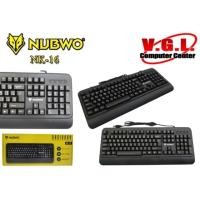 ราคา คีย์บอร์ด KEYBOARD NUBWO NK-16 กันน้ำได้ (3720794333)