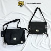 ราคา Converse คอนเวิร์ส กระเป๋าสะพายข้าง Messenger Bag สีดำ รหัส 1261861AU_H4BKXX ของแท้ (มือหนึ่ง ป้ายห้อย) (42060528279)
