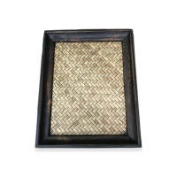 ราคา ถาดไม้สานหวายขนาด8x10 นิ้ว (1883714478)