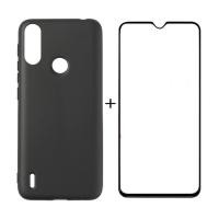 ราคา Moto E7 Power / MOTO E7i Power Casing Cover Case + ฟิล ์ มกระจกนิรภัย (23844159187)