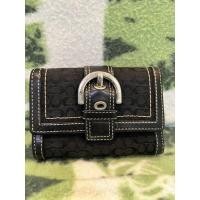 ราคา พร้อมส่ง**กระเป๋าสตางค์ใบเล็ก COACH แท้มือสอง (21127136522)
