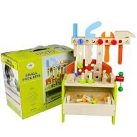 ราคา พร้อมส่ง ของเล่นไม้ ชุดโต๊ะเครื่องมือช่าง ของเล่นเด็ก wooden Toy (4053931009)