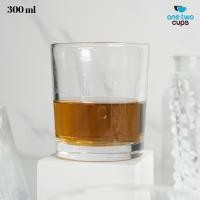 ราคา One Two Cups Crystal Rock Glass Whisky Cocktail Glass 300ml - SW020 (46310877547)