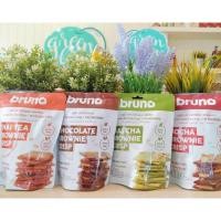 ราคา บราวนี่กรอบเพื่อสุขภาพ Brunoไร้เนย ทำจากแป้งมะพร้าว, น้ำตาลมะพร้าว ไม่มีกลูเตน ขนมคลีน (18000119311)