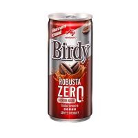ราคา [สินค้าส่งด่วน] เบอร์ดี้ โรบัสต้า ซีโร่ กาแฟกระป๋อง 180 มล. BIRDY ROBUSTA ZERO COFFEE CAN 180 ML. (54508064088)