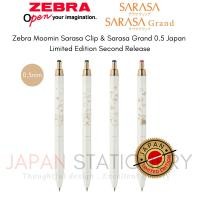 ราคา Zebra Moomin Sarasa Clip & Sarasa Grand 0.5 Japan Limited Edition Second Release P-JJ57-MM2-MTBK P-JJ57-MM2-VGB (54610802418)