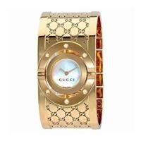 ราคา Gucci Twirl G-Tone White Dial Ladies Bangle Watch YA112440 ** ของแท้ พร้อมส่ง** (1467837189)