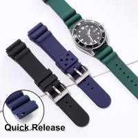 ราคา 20 มม.22 มม.Quick Release ยางซิลิโคนนาฬิกากันน้ําดําน้ํากีฬานาฬิกาสําหรับ Seiko SKX007 SKX009 SRP777J1 Prospex Diver นาฬิกาสร้อยข้อมือผู้ชายผู้หญิง (26594589460)