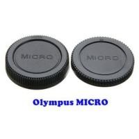 ราคา ชุดฝาปิดท้ายเลนส์ + ฝาปิดบอดี้ กล้อง REAR FRONT CAP OLYMPUS MICRO M4/3 body and lens (4669020624)