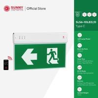 ราคา SUNNY Exit Sign Light ป้ายไฟทางออกฉุกเฉิน รุ่น SLS6-10LED/D 2 หน้า (ติดลอย) LED 10W สำรองไฟนาน 3 ชม. ระบบประหยัดพลังงาน (29884762668)