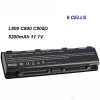 ราคา PA5109U-1BRS PA5025U-1BRS 5200mAh 11.1V แบตเตอรี่แล็ปท็อปสําหรับ Toshiba Satellite L800 L835 L805 M800 M840 C805 C805 C800 PABAS262 (47762168262)