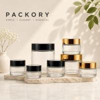 ราคา PACKORY กระปุกครีมแก้วหนา 5G 10G 15G สำหรับแบ่งครีม พรีเมียม CG13 (54510193448)