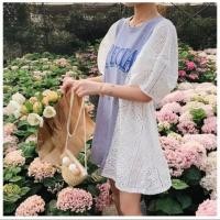 ราคา ส่งต่อมินิเดรส เดรสสไตล์มินิมอล เดรสลูกไม้ (22843003995)