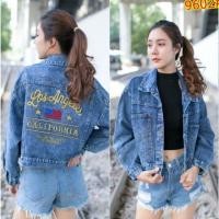 ราคา เสื้อยีนส์แฟชั่น ปักลาย : แจ็คเก็ตยีนส์แฟชั่น ผู้หญิง (2908589348)