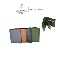 ราคา Udomagg&Findig อุดมเอก ฟินดิจ กระเป๋าสตางค์ผู้ชายหนังแท้ทรงแนวตั้งรหัส344W (40058366397)