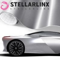 ราคา STELLARLINX สติกเกอร์รถ Matt Brushed อลูมิเนียม, PVC Self กาวพรีเมี่ยมรถจัดแต่งทรงผมสติกเกอร์เงิน, 30/40/50 ซม.สีดําสีเทาเมทัลลิคสีรถสติกเกอร์สีเทาแปรงอลูมิเนียม (44810111243)