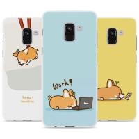 ราคา เคสแข็ง Samsung A8 2018 Corgi ปลอกการ์ตูน (7780988002)