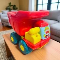 ราคา รถของเล่นเด็ก รถดั้มอันปังแมน Anpanman Dump Truck Toy ของเล่นเสริมพัฒนาการ รถดั้มบรรทุกทราย แท้มือสอง (43003289223)