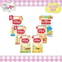 ราคา Nestle Cerelac เนสท์เล่ ซีรีแล็ค สำหรับทารก 6 เดือนถึง 1 ปี 250กรัม (เลือกสูตรได้) (4278082634)
