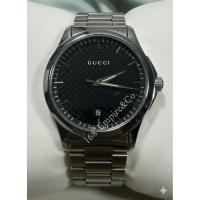 ราคา นาฬิกามือ2ของแท้ GUCCI G-Timeless Black Dial Men's 38 mm. ข้อมือ 18 สภาพ98% (ขอดูรายละเอียดเพิ่มเติมได้ครับ) (56008647717)
