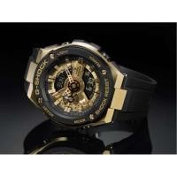 ราคา Win Watch Shop นาฬิกา Casio Gshock GSteel รุ่น GST400G1A9DR นาฬิกาข้อมือผู้ชาย สีดำทองประกัน CMG 1 ปีเต็ม (8254437602)