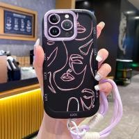 ราคา IPhone 11 11 Pro 11 Pro Max 12 12 Pro 12 Pro Max 13 13 Pro 13 Pro Max Case Creative Drawing พร้อมเชือกเส้นเล็ก (51260691422)